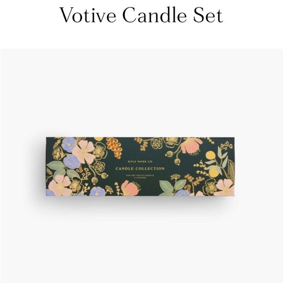 New! Rifle Paper Co. Votive Candle Set - Picture 2 of 9